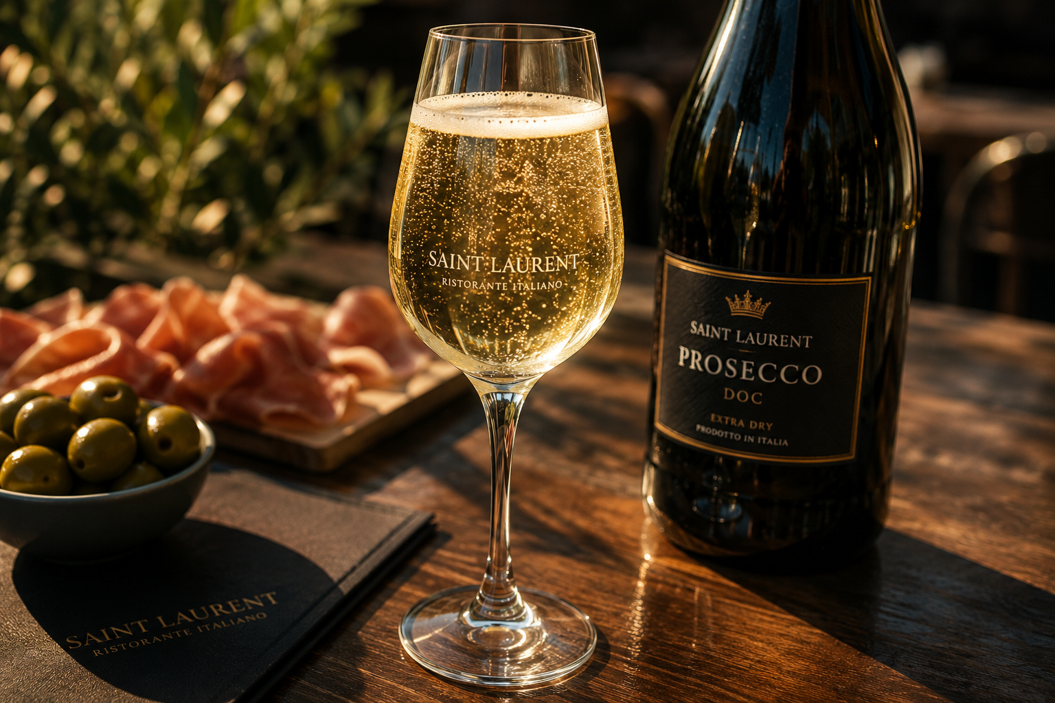 Prosecco DOC et apéritifs italiens