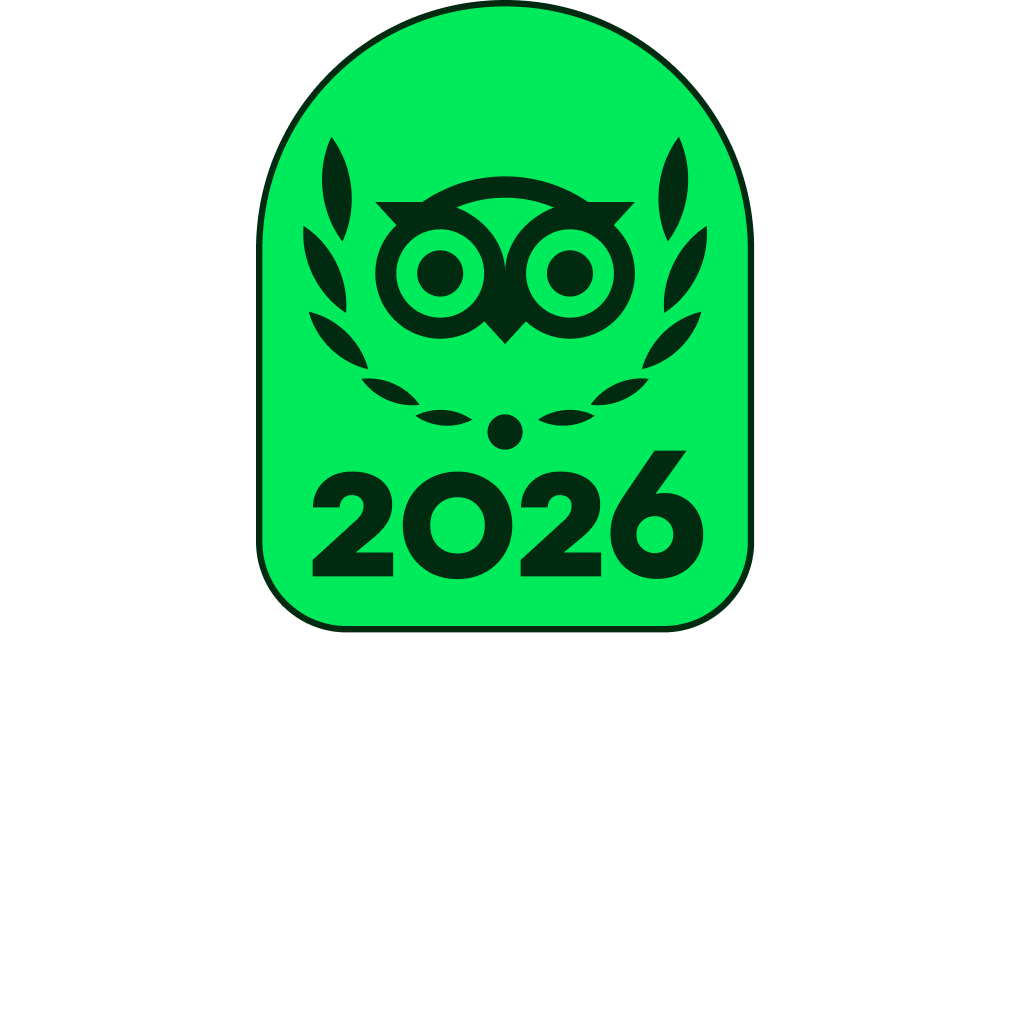 Badge Travelers’ Choice 2026 de Tripadvisor